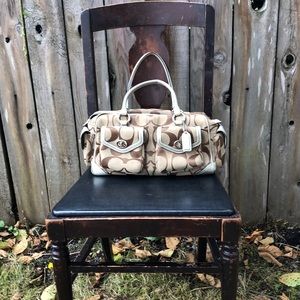 Authentic coach signature purse